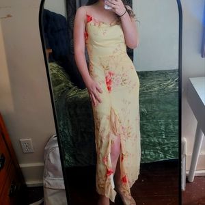 Lulus Floral Print Dress SM